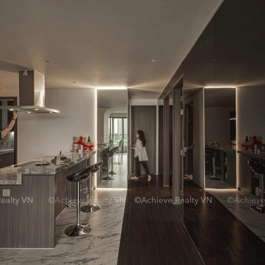 Cho Thuê Căn Hộ 3PN Full Nội Thất, Tầm Nhìn Mê Hồn Tại Cove Residences - Empire City