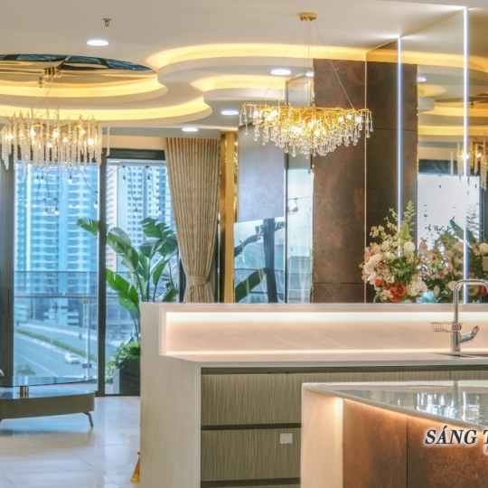 Cho thuê 4 Phòng Ngủ The River Thủ Thiêm 202m2, thang máy riêng, view Landmark81, cầu Thủ Thiêm