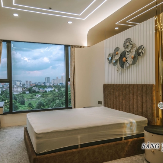 Cho thuê 4 Phòng Ngủ The River Thủ Thiêm 202m2, thang máy riêng, view Landmark81, cầu Thủ Thiêm
