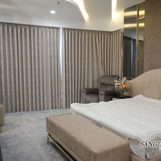 Cho thuê 4 Phòng Ngủ The River Thủ Thiêm 202m2, thang máy riêng, view Landmark81, cầu Thủ Thiêm
