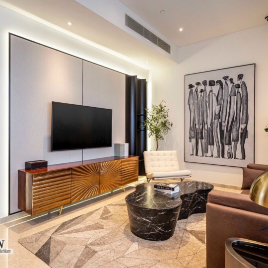 Bán căn 4 phòng ngủ 145m2 The Marq Quận 1 full nội thất
