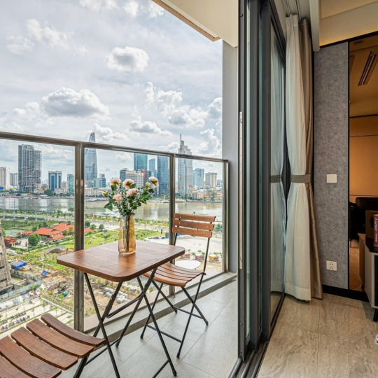 Cho Thuê Căn Hộ 2 Phòng Ngủ 71m2 Full Nội Thất Opera Residence, View Sông Trực Diện Bitexco - Metropole Thủ Thiêm