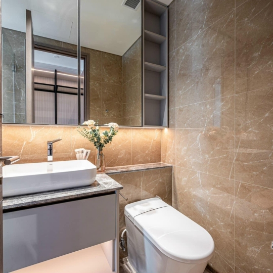 Cho Thuê Căn Hộ 2 Phòng Ngủ 71m2 Full Nội Thất Opera Residence, View Sông Trực Diện Bitexco - Metropole Thủ Thiêm