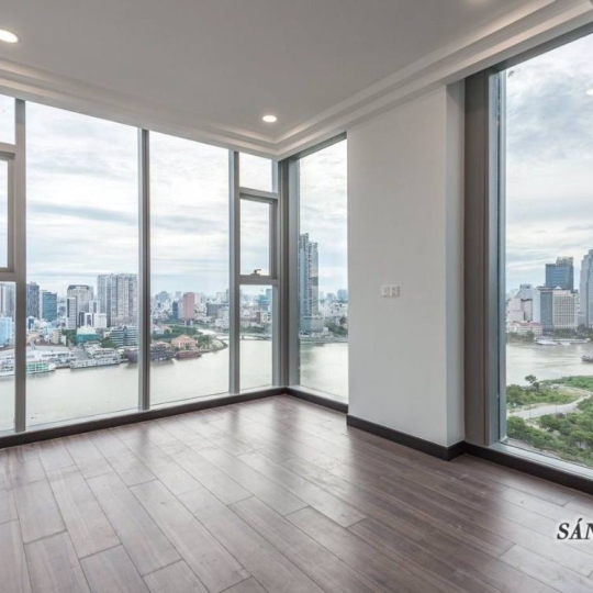 Bán căn 2PN 98m2 Empire City view trực diện sông và Quận 1, không che chắn 