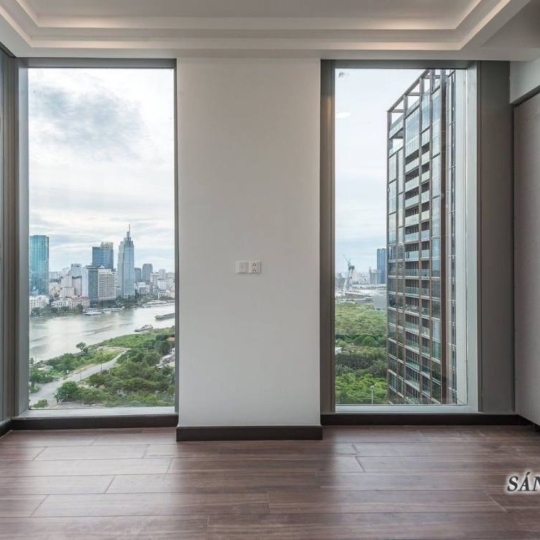 Bán căn 2PN 98m2 Empire City view trực diện sông và Quận 1, không che chắn 