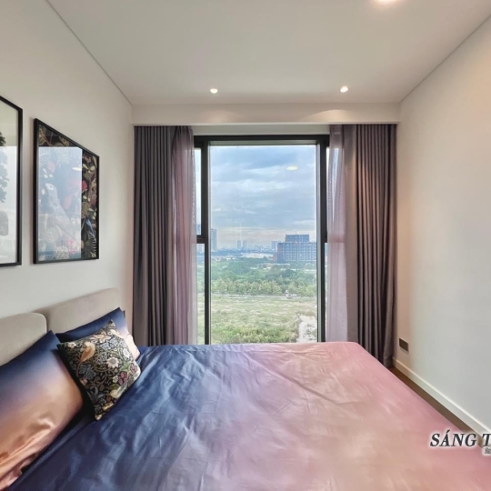 Cho Thuê 2 Phòng Ngủ Full Nội Thất tại The Crest, View Sông Trực Diện Landmark 81 - Metropole Thủ Thiêm