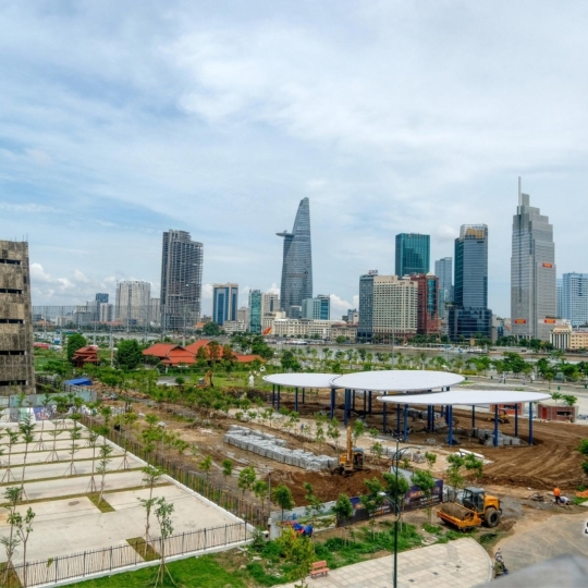Cho Thuê Căn Hộ 3PN+1 Nội Thất Cơ Bản Opera Residence - Khối Đế | The Metropole Thủ Thiêm