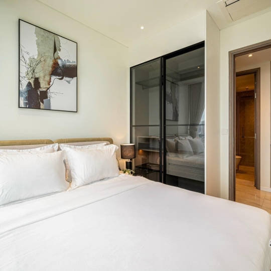 Cho Thuê Căn Hộ 2 Phòng Ngủ 71m2 Full Nội Thất Opera Residence, View Sông Trực Diện Bitexco - Metropole Thủ Thiêm