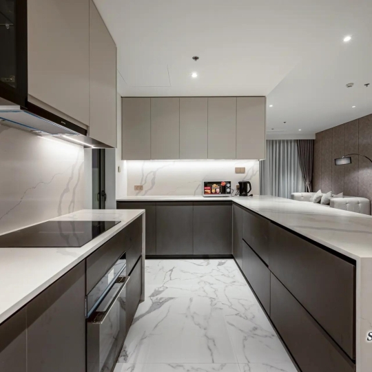 Cho Thuê 2PN+1 Full Nội Thất Tại Crest Residence, View Sông Trực Diện Landmark 81 - Metropole Thủ Thiêm 