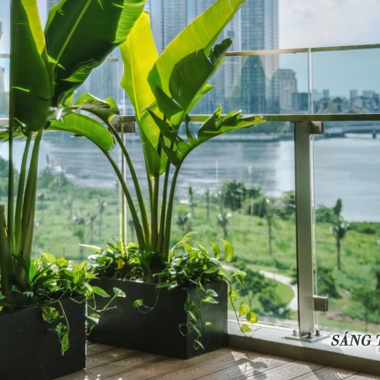 Cho thuê 4 Phòng Ngủ The River Thủ Thiêm 202m2, thang máy riêng, view Landmark81, cầu Thủ Thiêm